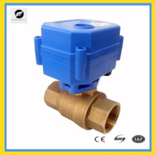 CR01 5V 12V CWX-15Q/N motorized brass ball valve instead of solenoid valve